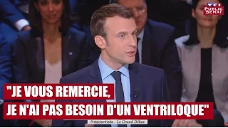 Macron à Le Pen : « je vous remercie, je n'ai pas besoin d'un ventriloque »