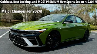 2024 Hyundai Elantra N-Line: TEST DRIVE+FULL REVIEW