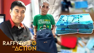 BAG NA MAY ₱198K, SINURRENDER SA RTIA NG BAYANING TAXI DRIVER!