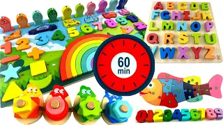 Ultimate Preschool Learning Video For Toddlers | Learn English ABC, Learn Numbers, Learn Shapes