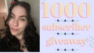 ASMR 1000+ subscriber giveaway! (Soft-spoken) (CLOSED)