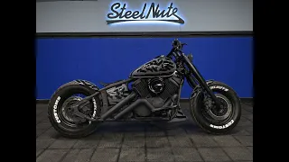 Строю Bobber - Yamaha xvs 1100 DragStar Bobber build ( Time Lapse )