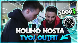 Koliko vredi tvoj outfit ? *part 3 Balkanski youtuberi* (Rolex 5k)