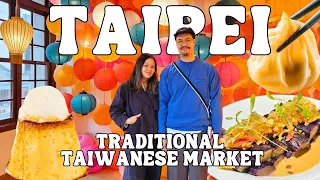 Taiwan Travel 2024 🇹🇼 Shopping at Taipei's Oldest Market, Taiwanese Street Food, Dadaocheng Vlog