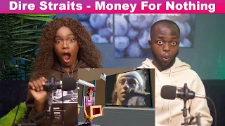 OUR FIRST TIME HEARING Dire Straits - Money For Nothing (Official Music Video) REACTION!!!😱