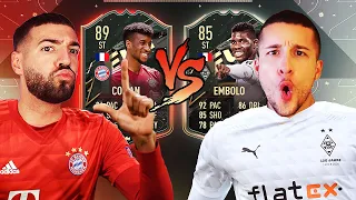 TOR TOR TOR!😱 WINTER WILDCARDS COMAN vs EMBOLO Squad Builder Battle vs WAKEZ🔥 FIFA 22