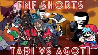 FNF Mods But Tabi And Agoti Get Into An Argument | Tabi VS Agoti #shorts