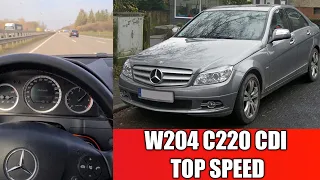 Mercedes w204 c220 cdi top speed