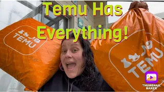 Fantastic Temu Haul! 🛍️ Part 1 of 2, Seriea 9 |  4/9/24