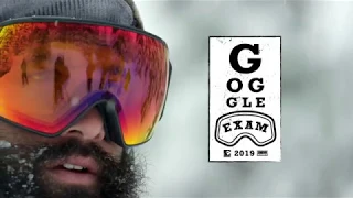 Snowboarder Goggle Exam 2019—Anon M4