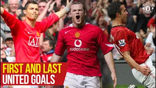 First and Last Goals | Rooney, Ronaldo, Solskjaer, Van Persie | Manchester United