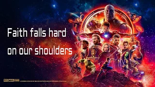 Avengers:Infinity War │LIVE LIKE LEGENDS (lyrics)