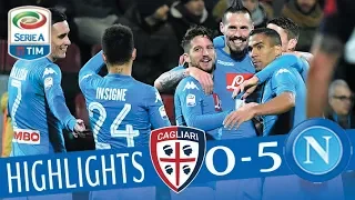 Cagliari - Napoli 0-5 - Highlights - Giornata 26 - Serie A TIM 2017/18