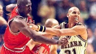 Bulls vs. Pacers - 1996 NBC game (Michael Jordan 44 points and Scottie Pippen 40 points)