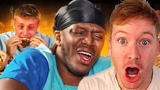 SIDEMEN EAT THE HOTTEST WINGS CHALLENGE REACTION