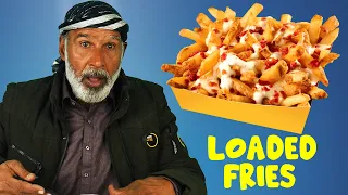 Tribal People Try LOADED FRIES | Their Reactions Will Make You Grin!
