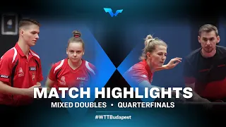 Csaba Andras/Leila Imre vs Kirill Skachkov/Olga Vorobeva | WTT Contender Budapest 2021 (1/4)