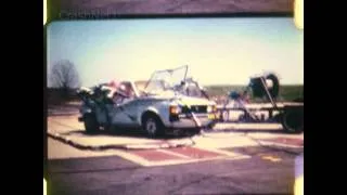 VW Rabbit / Golf | 1981 | Side Crash Test | NHTSA | CrashNet1