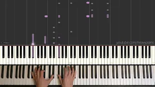 Julia (Deep Diving) by Fred Again Synthesia Piano Cover