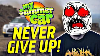 AR PAVYKS LAIMĖTI RALĮ? | My Summer Car #9