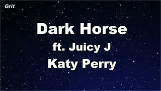 Karaoke♬ Dark Horse ft. Juicy J - Katy Perry 【No Guide Melody】 Instrumental