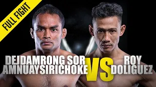 Dejdamrong vs. Roy Doliguez | ONE Championship Full Fight