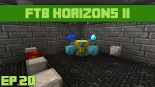 FTB Horizons Daybreaker : Ep.20 - Getting Started With Aura Cascade!