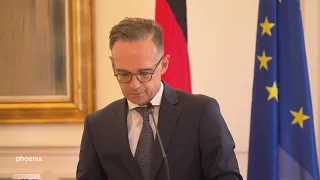 Außenminister Heiko Maas äußert sich zum Griechenland-Türkei-Konflikt