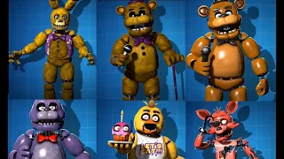 Fnaf ar evolution | all (6) shorts