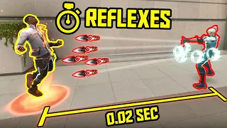 18 MINUTES OF UNBELIEVABLY FAST REFLEXES - VALORANT