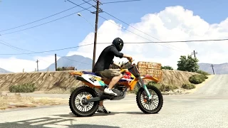 GTA V - Sanchez KTM Rockstar and Factory Kit 0 2 _REVIEW