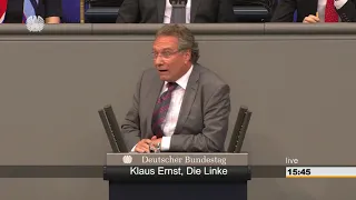 Klaus Ernst: Aktuelle Stunde zum Iran-Atomabkommen [Bundestag 15.05.2019]