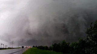 Massive Wedge Tornado near Sulphur, OK - May 9, 2016