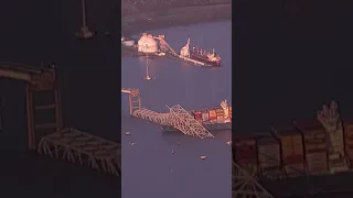 'Unthinkable tragedy': Baltimore Francis Scott Key bridge collapses #shorts