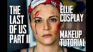 The Last of Us Part II | Ellie Cosplay Makeup Tutorial | PrincessHarv