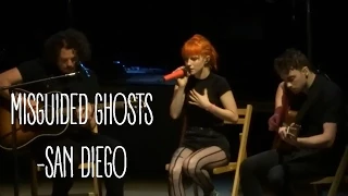 Paramore - Misguided Ghosts (lyrics) San Diego, CA