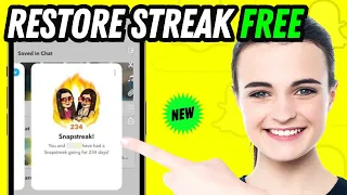 How to Restore Snapchat Streak without Paying || 100% work