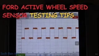 Ford/Mercury: Active Wheel Speed Sensor - Testing Tips