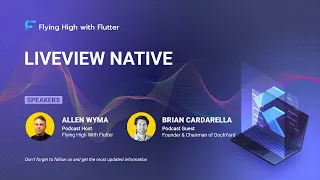 LiveView Native - Flying High with Flutter #78