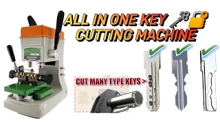 Smith Keys - All in one Key Cutting Machine | 4 in one | Low Cost Key Cutting Machines in India