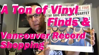 A Ton Of Vinyl Finds & Vancouver Record Shopping