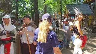 Afternoon walk at RENFEST 😀