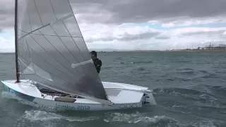 Dinghy Academy: Strong Wind Finn Training