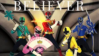 Believer - Imagine Dragons (Power Ranger Samurai)