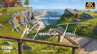 June's Journey Scene 728 Vol 2 Ch 46 Mountain Trail *Full Mastered Scene* 4K