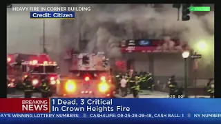 1 Dead, 3 Critically Hurt Following Brooklyn Fire