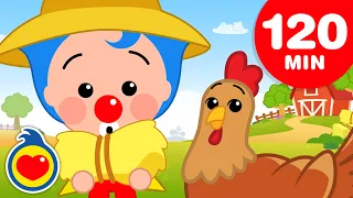 The Little Hen ♫ + More Nursery Rhymes & Kids Songs (120 Min) ♫ Plim Plim