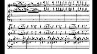 Navarra Op.33 (P. de Sarasate) Score Animation