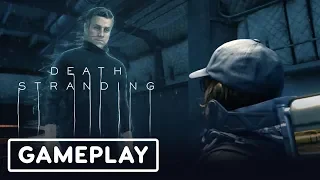 Death Stranding Gameplay Demo With Hideo Kojima (Geoff Keighly + Peeing) - Gamescom 2019