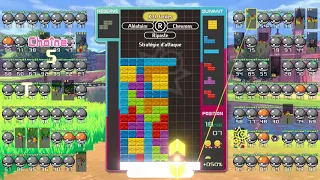 [Tetris 99] 7-minutes survival vs. amemiya (あめみや) (10-11-2019)